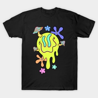 Trippy Smiley Face T-Shirt